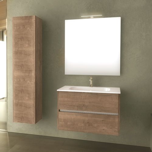 Meuble vasque suspendu - SLOT EVO:  2 S - IOTTI BY MENOZZI - en bois / contemporain / en kit