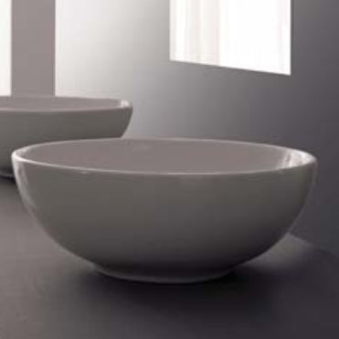 Vasque à poser - SFERA - IOTTI BY MENOZZI - en céramique / ronde / contemporaine