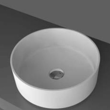 Vasque à poser - MINIMA/T - IOTTI BY MENOZZI - en Solid Surface / ronde / contemporaine