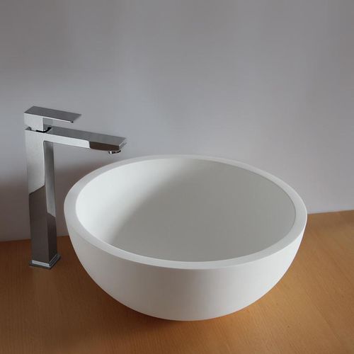 Vasque à poser - ROTONDO - STANO - en Corian® / ronde / contemporaine