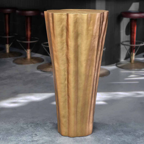 Table mange-debout contemporaine - GAIA - KARPA - en résine / en fibre de verre / avec piètement en fibre de verre