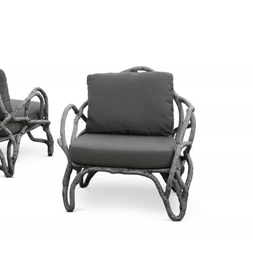 Fauteuil design organique - EROS - KARPA - en Sunbrella® / en fibre de verre / en résine