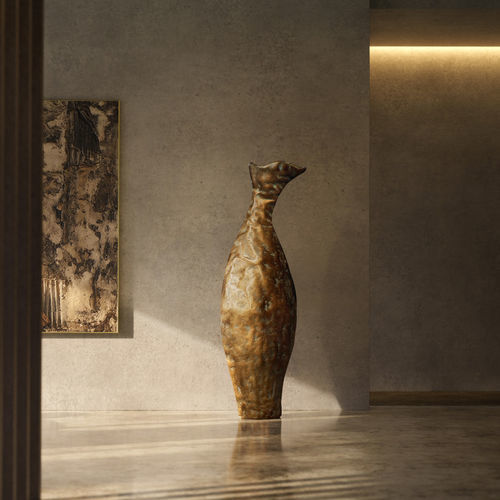 Vase contemporain - BRUTUS - KARPA - en résine / en fibre de verre / à poser au sol