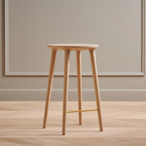 Tabouret de bar contemporain - C401 - KASTELLA - en chêne / en noyer américain / en érable