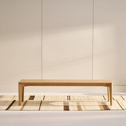 Banc contemporain - C111  - KASTELLA - en chêne / en érable / en noyer américain