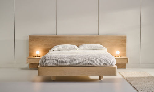 Lit double - B108  - KASTELLA - contemporain / avec tête de lit / avec tables de chevet