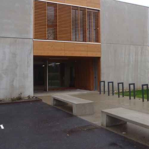 Banc public classique - MONEY - PREFAC MYWAY - en béton