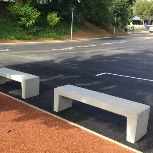 Banc public classique - STORY - PREFAC MYWAY - en béton