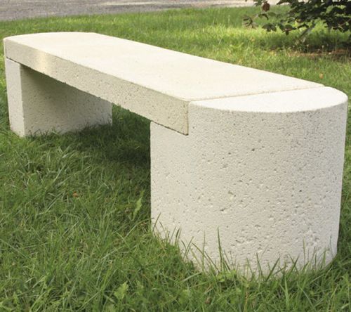 Banc public classique - NEUCHATEL - PREFAC MYWAY - en béton