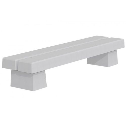Banc public classique - HUDSON - PREFAC MYWAY - en béton