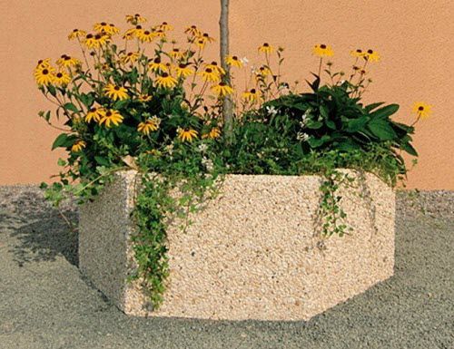 Jardinière en béton - BYBLOS - PREFAC MYWAY - rectangulaire / carrée / ronde