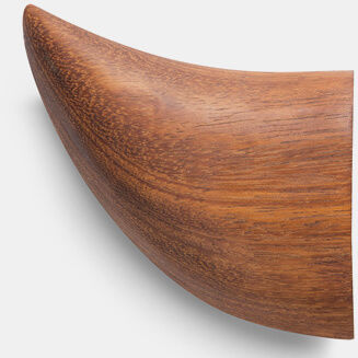Sculpture en bois - TUSK HOOKS - VOGEL - murale / noire / contemporaine