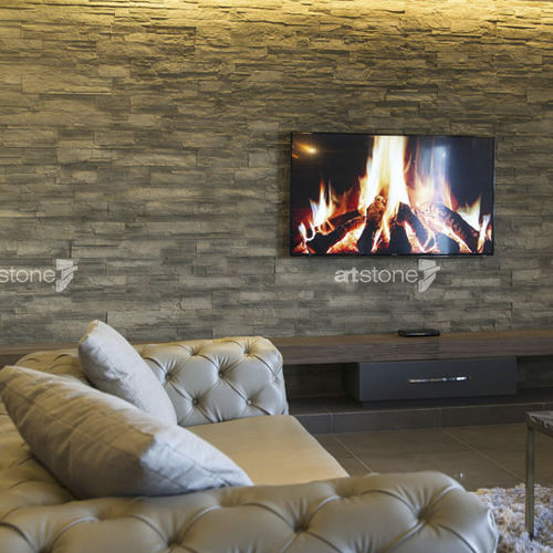 Revêtement mural pour intérieur - LASCAS - Artstone - pour l'extérieur / en pierre / texturé