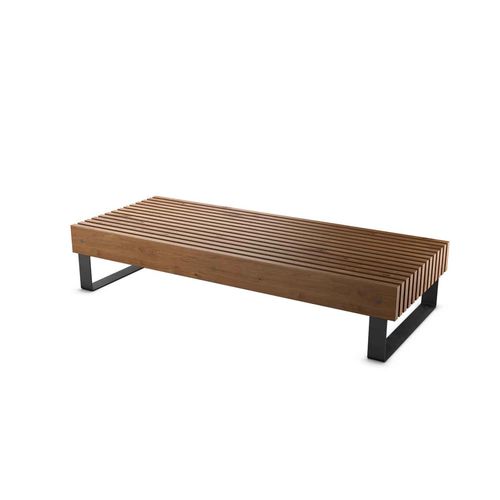 Banc public contemporain - SHANTI  - Arica Urban - en bois / en métal