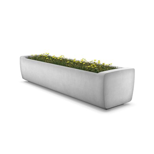 Jardinière en béton - ZOHAR - Arica Urban - rectangulaire / contemporaine / pour espace public