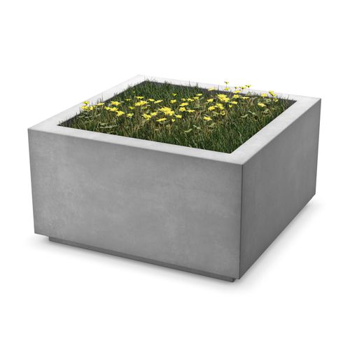 Jardinière en béton - TILTAN - Arica Urban - carrée / contemporaine / pour espace public