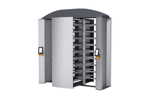 Tourniquet toute hauteur - AX500 SMART SECURITY GATE - Axess - pour contrôle d'accès automatique / de sécurité / en aluminium