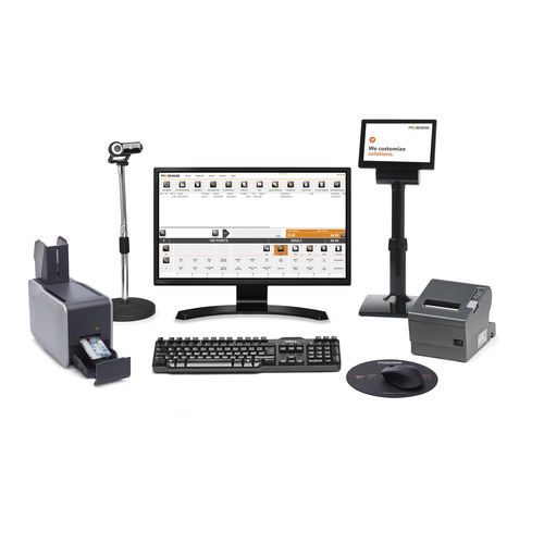 Système de caisse avec imprimante de tickets - Axess Smart POS - Axess - pour commerce