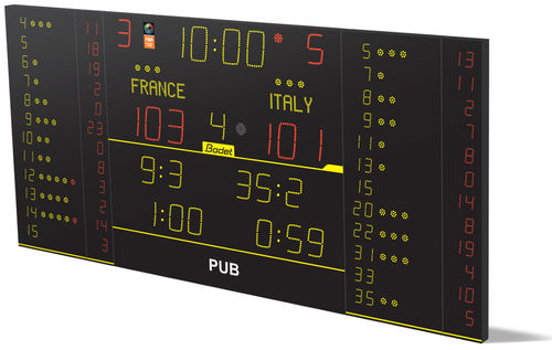 Tableau des scores - 8T225 ALPHA - FS10  - Bodet Sport
