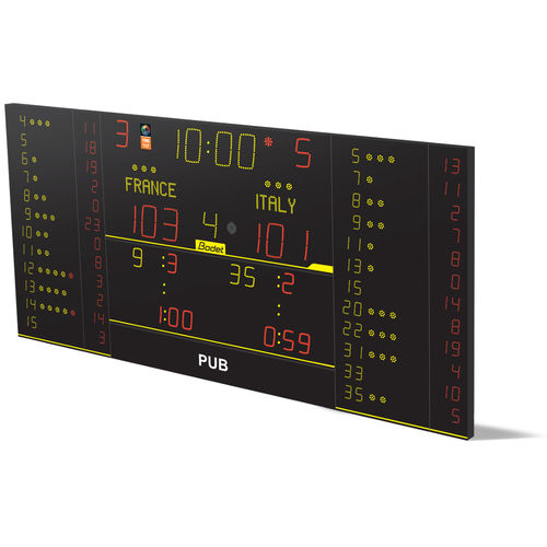 Tableau des scores - 8NT325 ALPHA FS10 - Bodet Sport