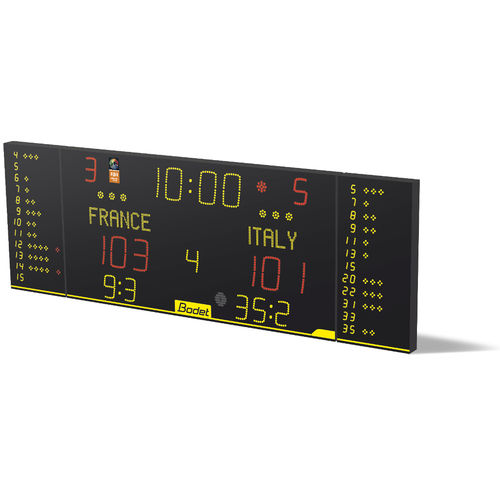 Tableau des scores - 8T120 ALPHA - F6 - Bodet Sport