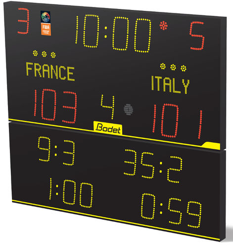 Tableau des scores - 8T225 ALPHA - Bodet Sport