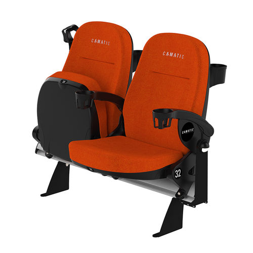 Fauteuil d'auditorium contemporain - FORTE - Camatic Seating - en tissu / en polypropylène / ergonomique