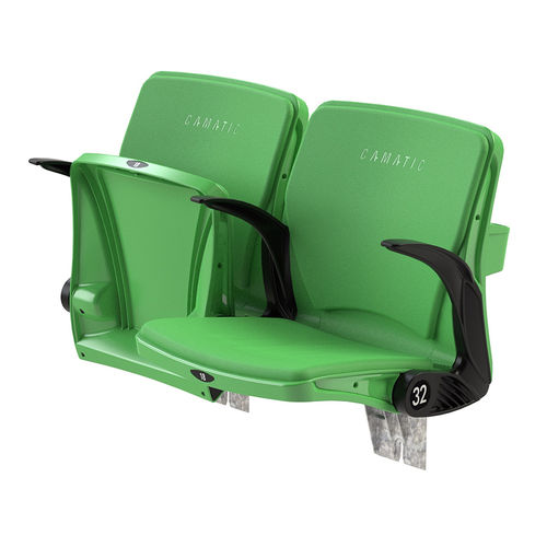 Gradin escamotable - MATRIX VIP - Camatic Seating - en polypropylène