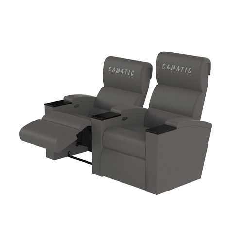 Fauteuil de cinéma en tissu - VALENCIA MOTION 10 - Camatic Seating - en simili cuir / professionnel / rouge