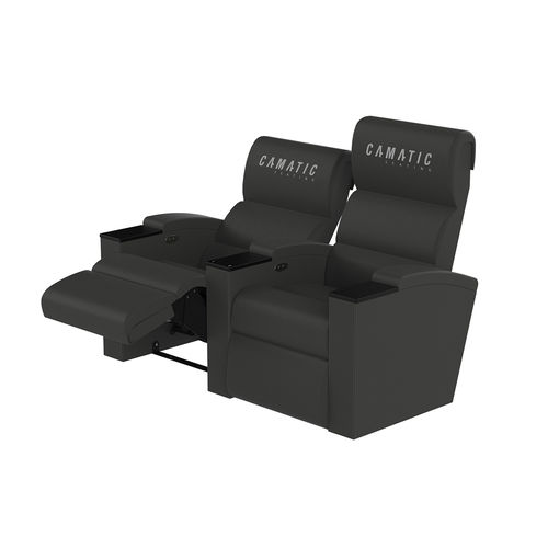 Fauteuil de cinéma en tissu - VALENCIA MOTION 22 - Camatic Seating - en simili cuir / professionnel / rouge