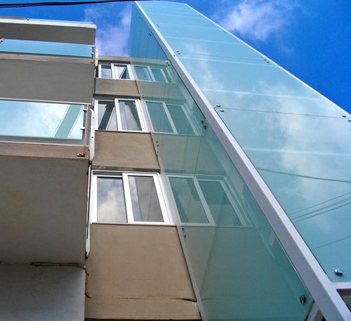Panneau en verre de sécurité - Jamar - structurel / trempé / translucide