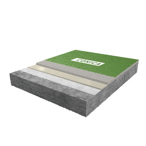 Enduit de lissage - CONIFLOOR IPS SR - CONICA - d'intérieur / pour sol / pour applications industrielles