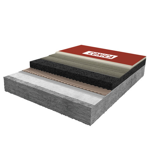 Revêtement de sol en polyuréthane - CONIFLOOR LPC+ - CONICA - d'intérieur / pour le tertiaire / professionnel