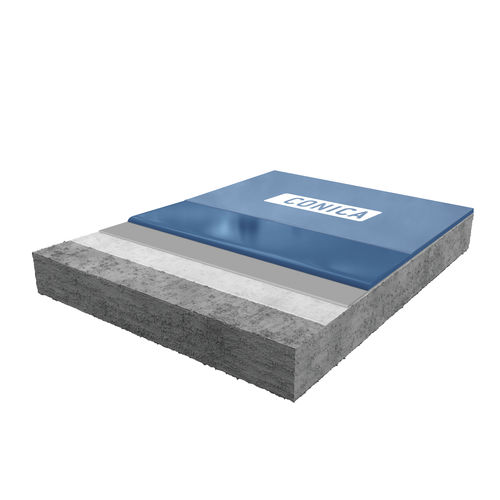 Revêtement de sol en polyuréthane - CONIFLOOR UPD - CONICA - d'intérieur / pour le tertiaire / autres formats