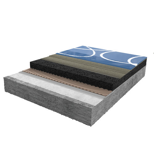 Revêtement de sol en polyuréthane - CONIFLOOR UPD+ - CONICA - d'intérieur / pour le tertiaire / professionnel