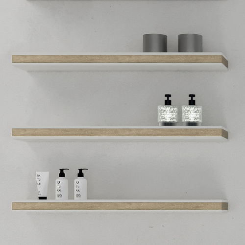 Étagère murale - STRATOS - VISMARA Beauty&Spa Design - contemporaine / en wengé / en mélèze