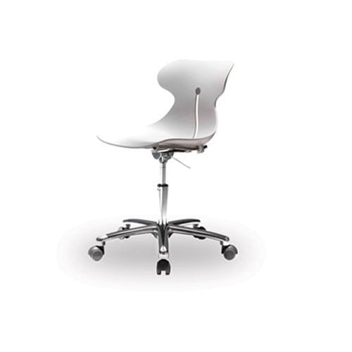 Chaise de travail en polypropylène - BRIO - VISMARA Beauty&Spa Design - en métal / à roulettes / pivotante