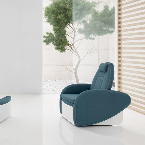Fauteuil spa pédicure en simili cuir - TAHITI - VISMARA Beauty&Spa Design - avec repose-tête / avec repose-pieds / pivotant