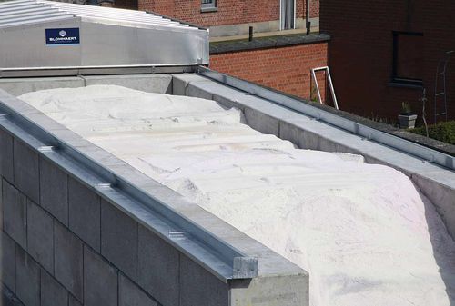Toiture en aluminium - SALT STORAGE - Blommaert - coulissante / rétractable