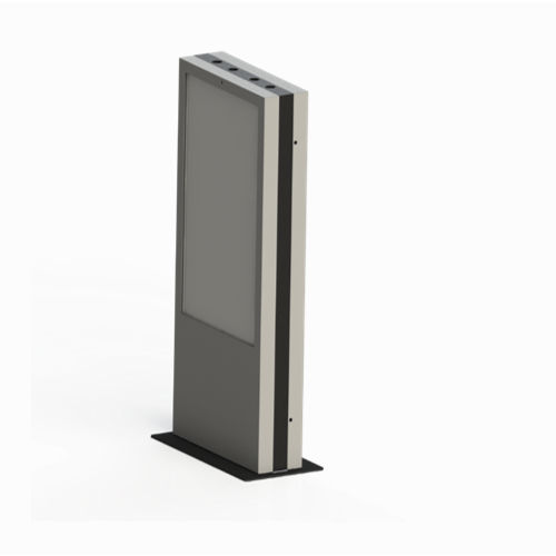 Totem publicitaire - D 55 A - SERI STYLU - pour médiathèque