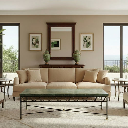 Table contemporaine - DUC COCKTAIL - Mobilier De Style - en laiton / en fer forgé / en marbre