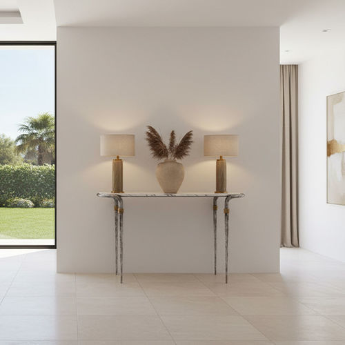 Console contemporaine - ETHNIC - Mobilier De Style - en aluminium / en laiton / en métal brossé