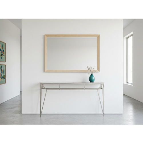 Console contemporaine - PRISME - Mobilier De Style - en fer / en marbre / avec piètement en fer