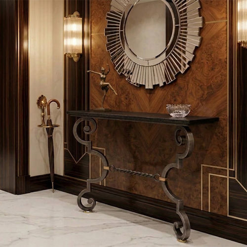 Console classique - VOLUTE  - Mobilier De Style - en laiton / en fer forgé / en acier