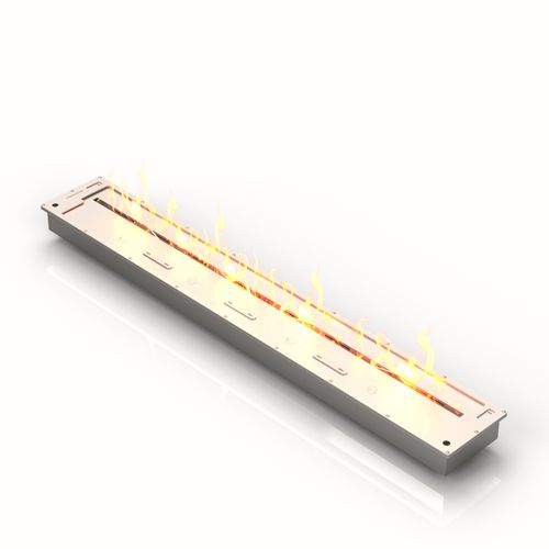 Brûleur au bioéthanol en inox - BR1200RW - bioKamino - rectangulaire / contemporain / à encastrer