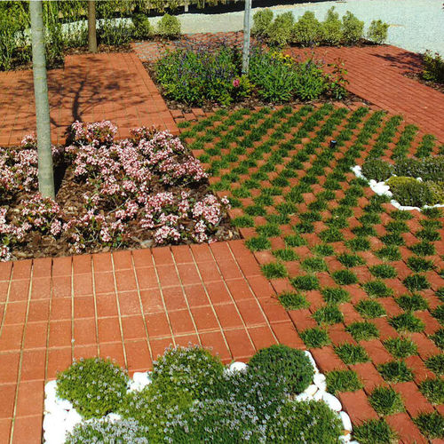 Pavé en céramique - Flexbrick, SL - d'extérieur / antigel / drainant