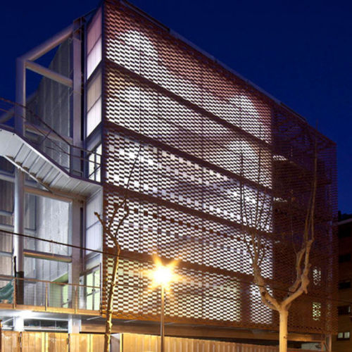 Brise-soleil en céramique - Flexbrick, SL - pour façade / vertical / fixe