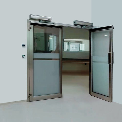 Porte d'intérieur - H-BAV - Label S.p.A. - en aluminium / battante / coulissante