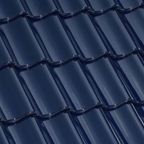 Tuile portugaise - RT 852 - Randers Tegl A/S - en terre cuite / grand moule / noire