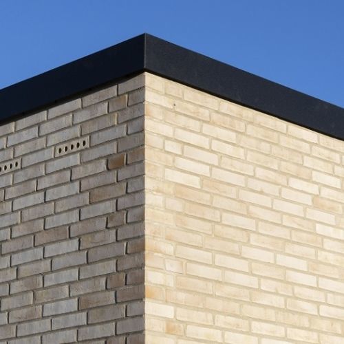 Brique de parement en clinker - RT 485 - Randers Tegl A/S - d'extérieur / à coller / contemporain